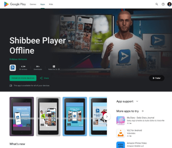 Shibbee Player